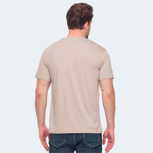 Slazenger Krater Bej Erkek T-Shırt