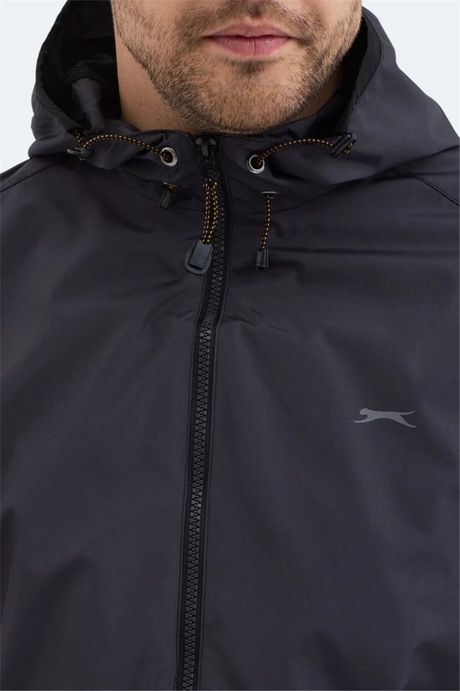 Slazenger Ofans Koyu Gri Erkek Yagmurluk