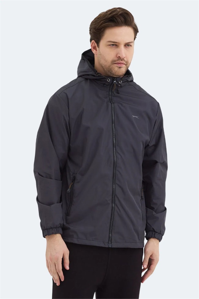 Slazenger Ofans Koyu Gri Erkek Yagmurluk