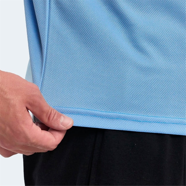 Slazenger Omar Ktn. Acık Mavı Erkek Bısıklet Yaka T-Shırt