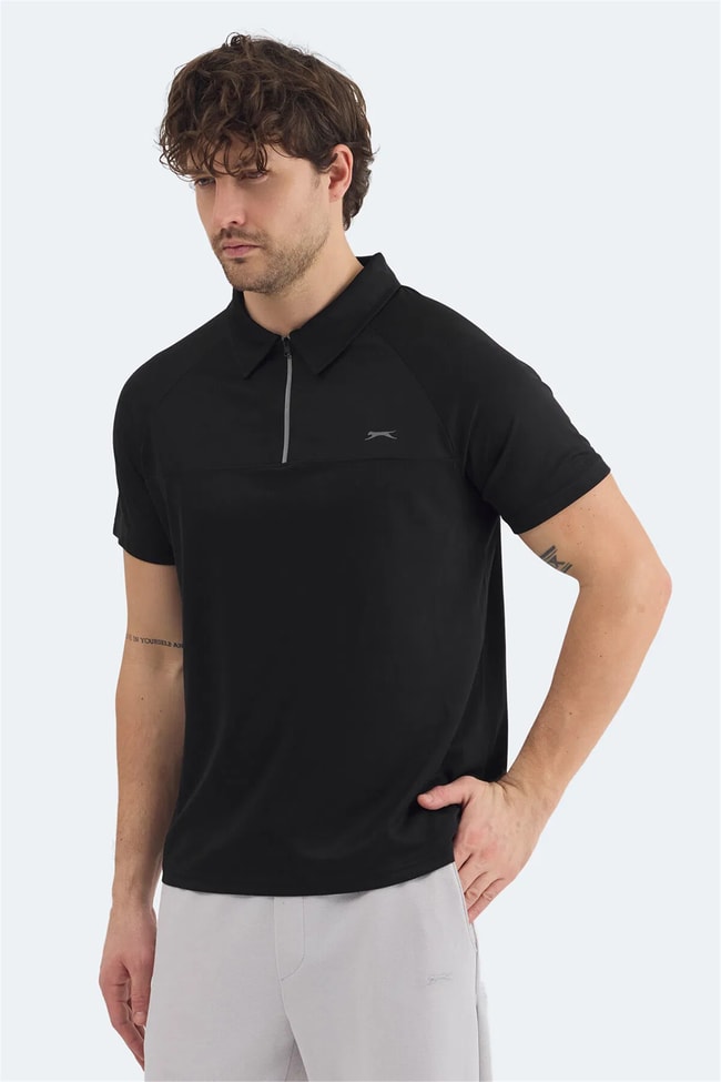 Slazenger Reyana Sıyah Erkek T-Shırt