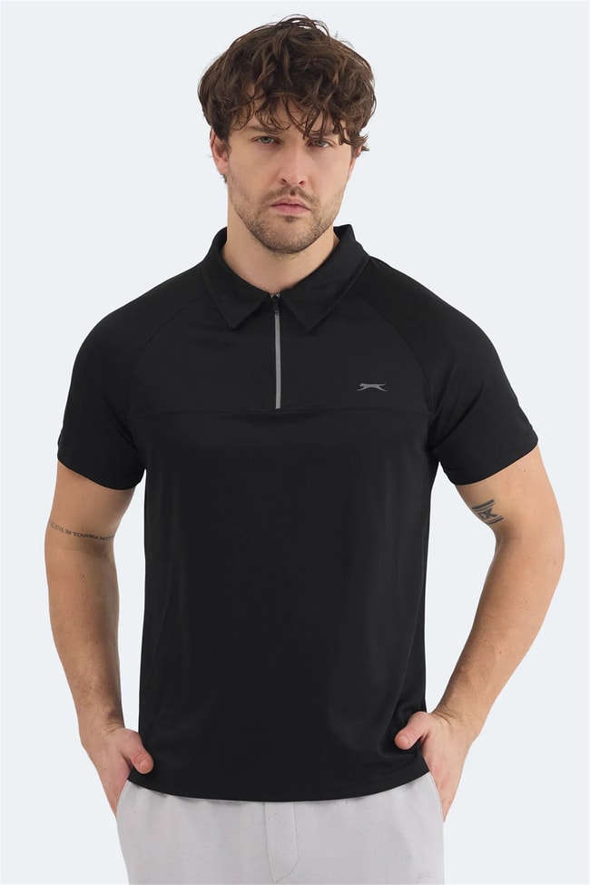 Slazenger Reyana Sıyah Erkek T-Shırt