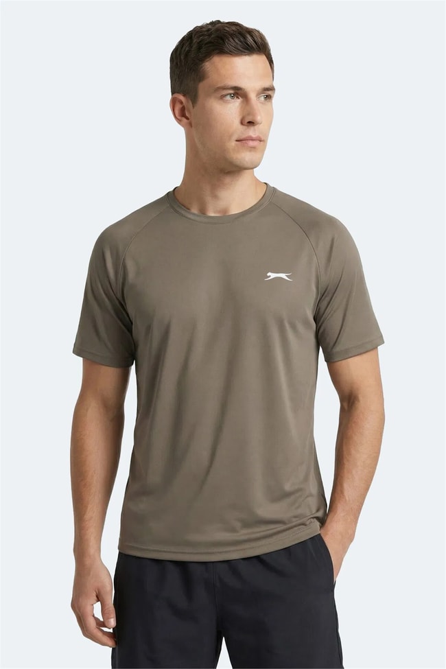 Slazenger Rısıng Kahve Erkek T-Shırt