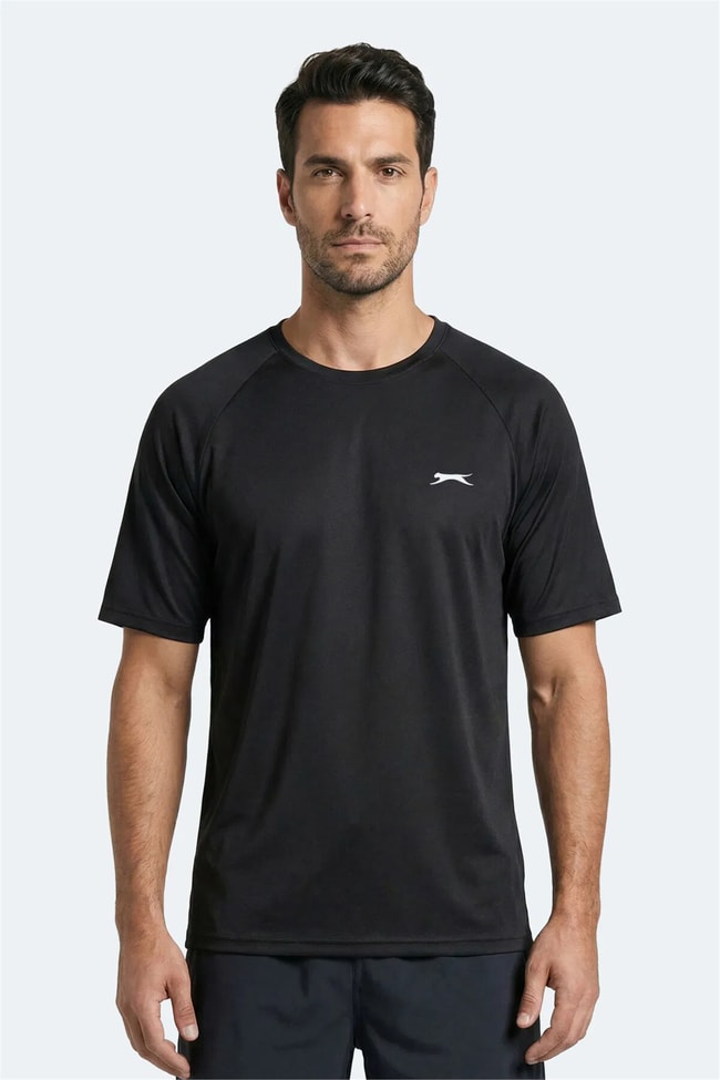 Slazenger Rısıng Sıyah Erkek T-Shırt