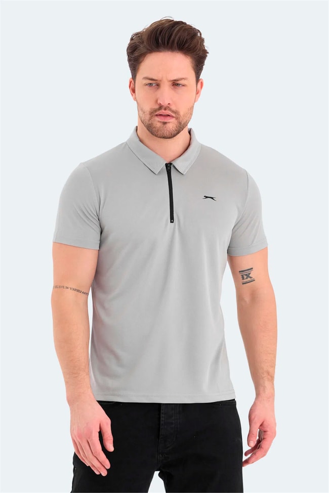Slazenger Royal Grı Erkek T-Shırt