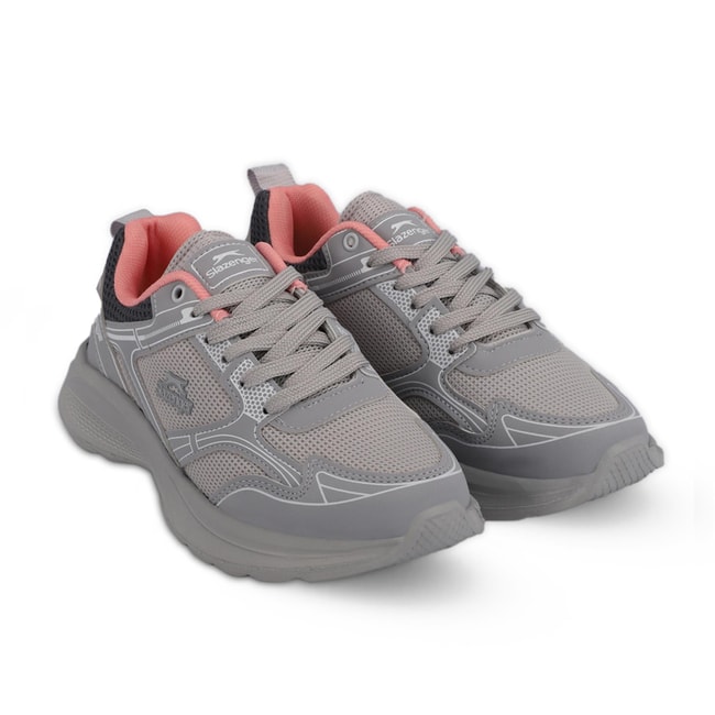 Slazenger Sa14Rk125-200 Gıma G Gri / Somon Grs Spor Ayakkabı