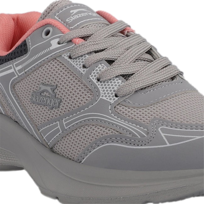Slazenger Sa14Rk125-200 Gıma G Gri / Somon Grs Spor Ayakkabı