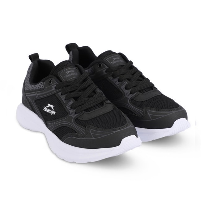 Slazenger Sa14Rk125-510 Gıma G Siyah / Beyaz Grs Spor Ayakkabı
