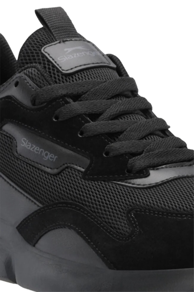 Slazenger Sa15Re081-596 Optıon Sıyah / Sıyah Mrd Kosu Ayakkabısı