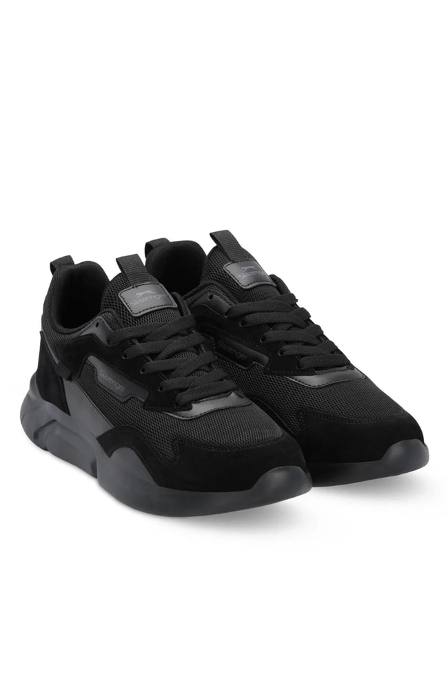 Slazenger Sa15Re081-596 Optıon Sıyah / Sıyah Mrd Kosu Ayakkabısı