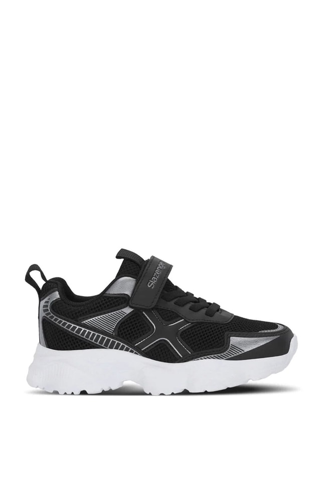 Slazenger Sa16Lf020-519 Fızzy Siyah / Gümüş Filet Unisex Günlük Ayakkabı