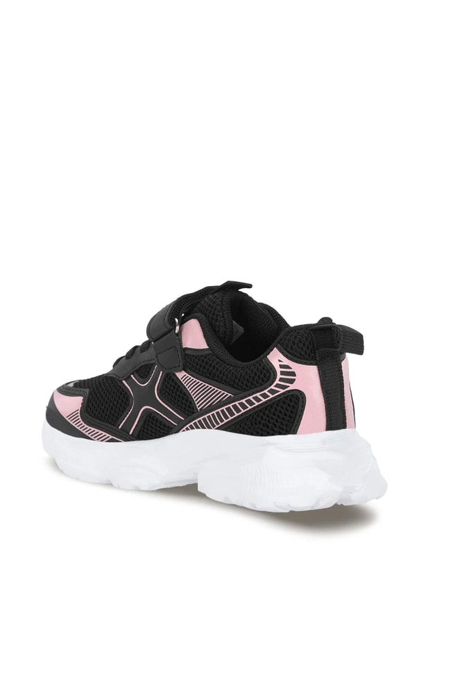 Slazenger Sa16Lf020-563 Fızzy Siyah / Pudra Filet Kız Çocuk Günlük Ayakkabı
