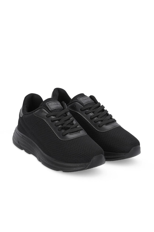 Slazenger Sa16Rg067-596 Peronıx G Sıyah / Sıyah Garson Kosu Ayakkabısı