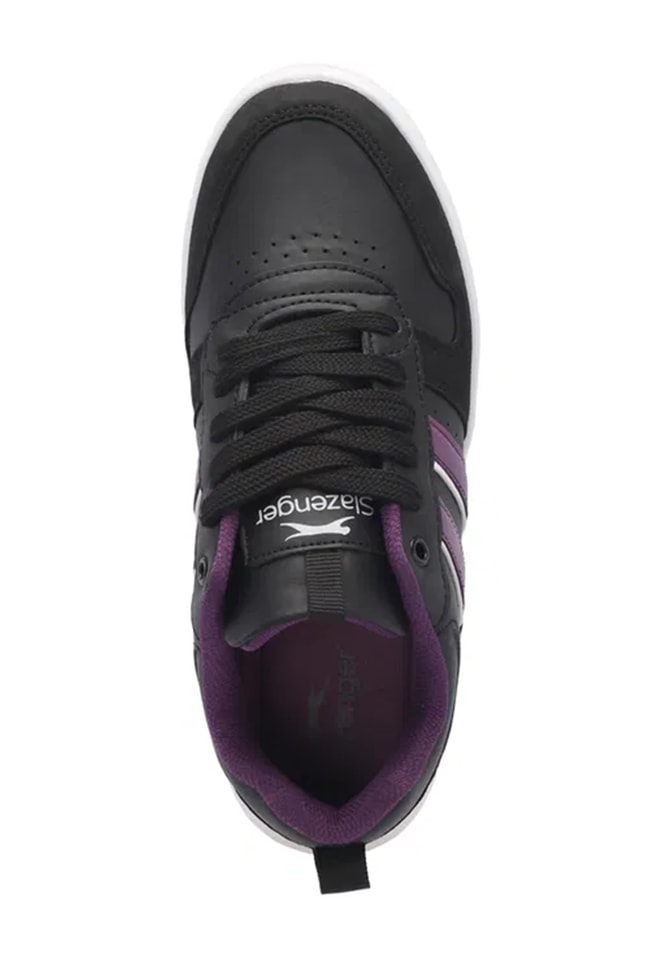 Slazenger Sa24Lk002-561 Identy Sıyah / Mor Garson Gunluk Ayakkabı