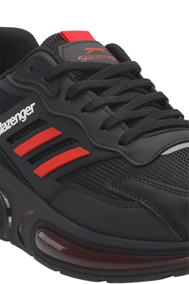Slazenger Sa24Re006-506 Zıon In Sıyah / Kırmızı Mrd Yuruyus Ayakkabısı