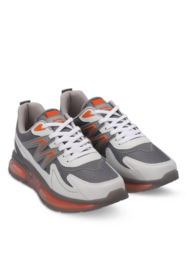 Slazenger SA24RE010-225 Zigor Gri / Turuncu Mrd Koşu Ayakkabı