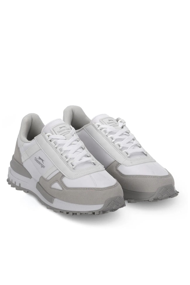 Slazenger Skate Beyaz / Grı Mrd Yuruyus Ayakkabısı
