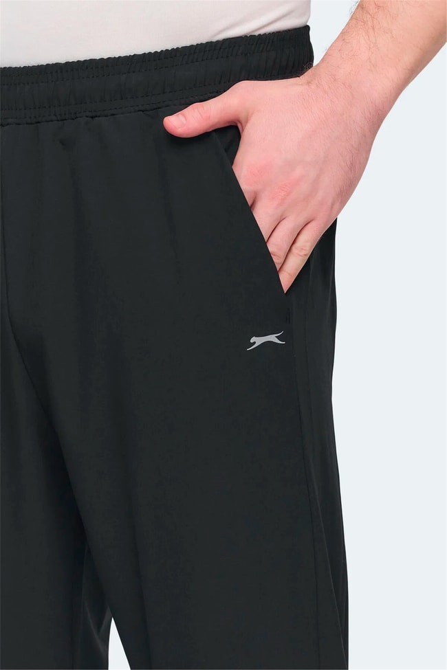 Slazenger St15Pe019-500 Vınal Sıyah Erkek Esofman Alt