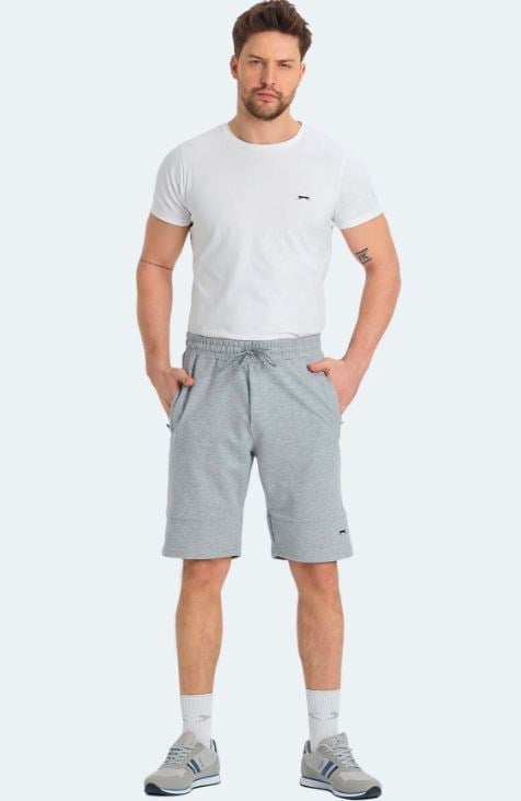 Slazenger St15Se004-200 Nora Grı Erkek Short