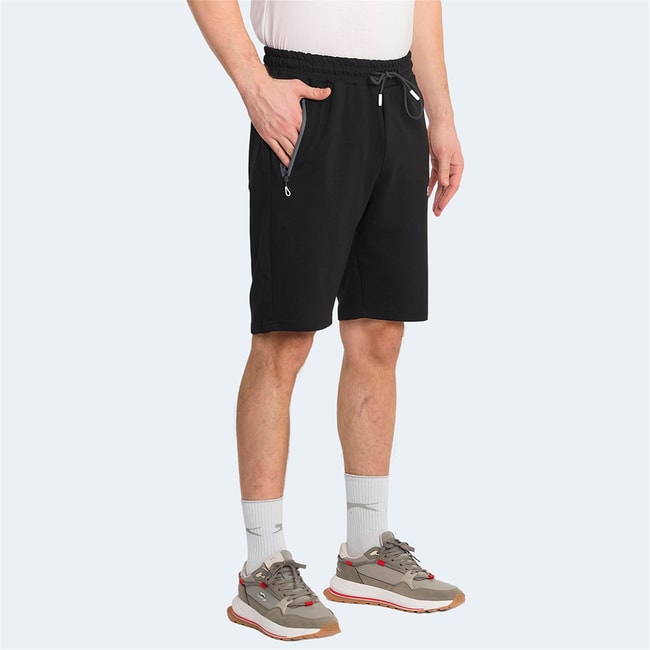 Slazenger St15Se015-500 Nagı Sıyah Erkek Short