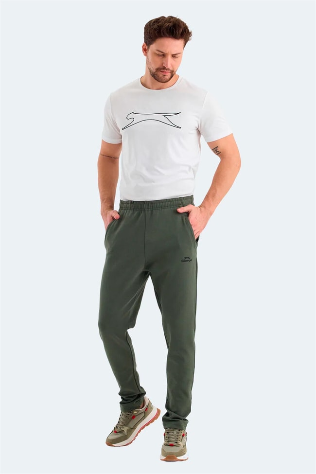 Slazenger St24Pe034-800 Valdıs Hakı Erkek Esofman Alt