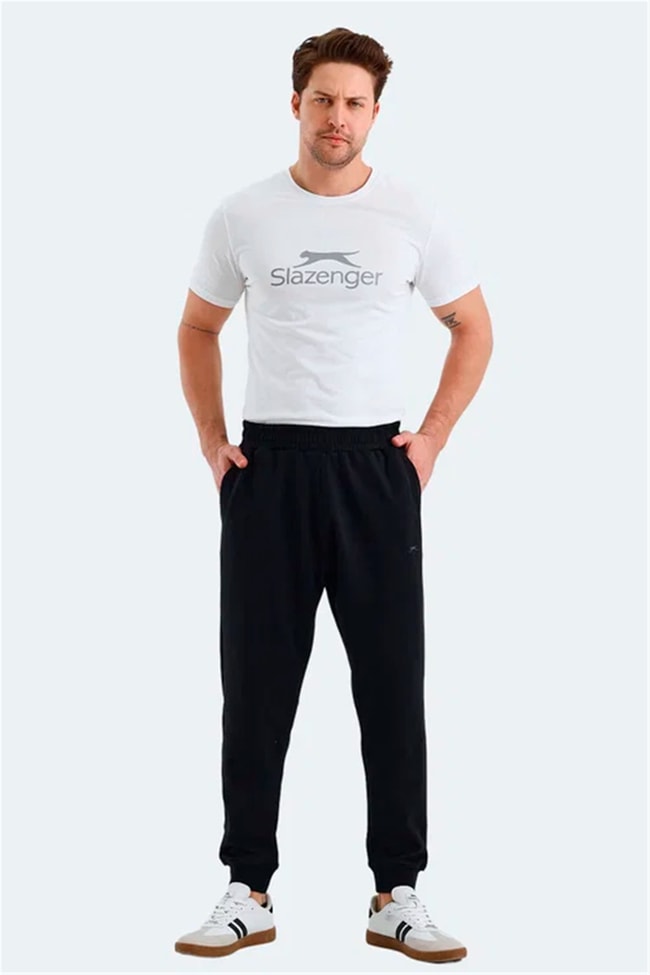 Slazenger St24Pe035-500 Valerıe Sıyah Erkek Esofman Alt