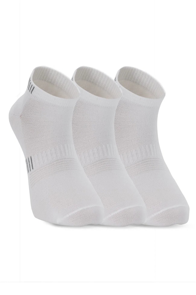 Slazenger SX16CE004-000 Jagger Beyaz 3Lü Çorap