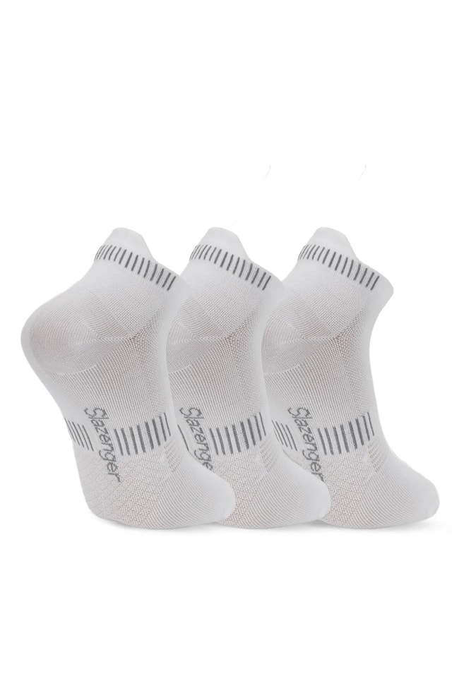 Slazenger SX16CE004-000 Jagger Beyaz 3Lü Çorap