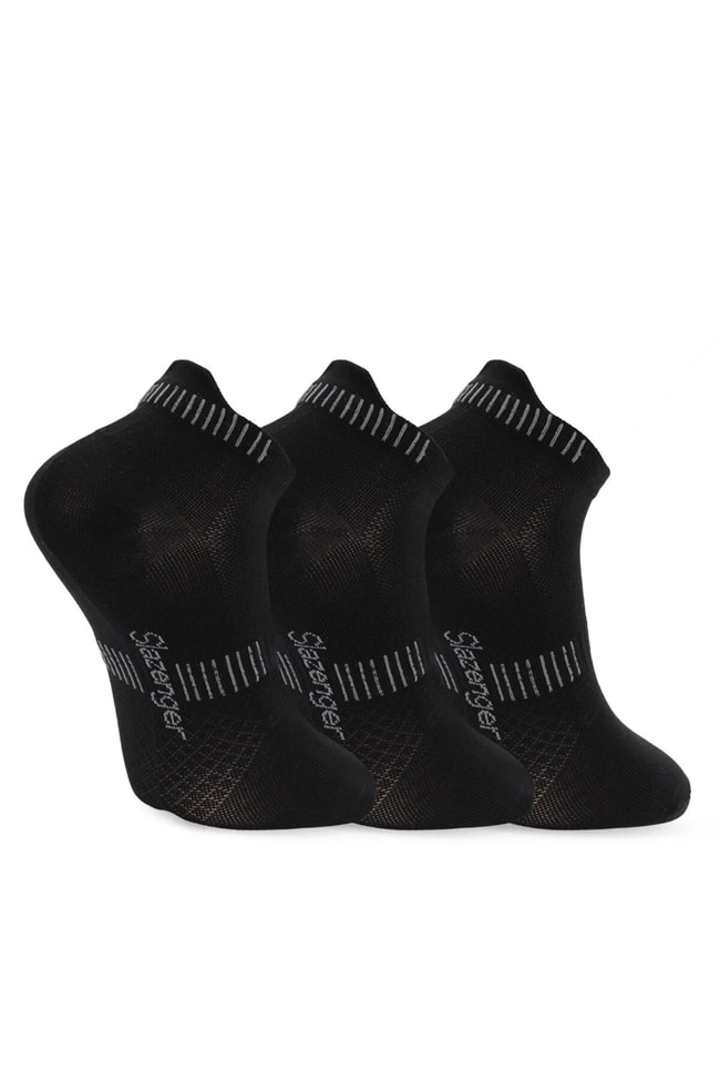 Slazenger SX16CE004-500 Jagger Siyah 3Lü Çorap