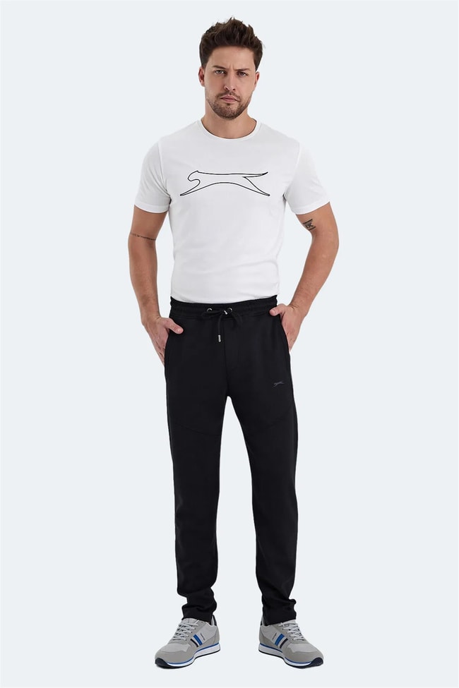 Slazenger Varıable Sıyah Erkek Esofman Alt