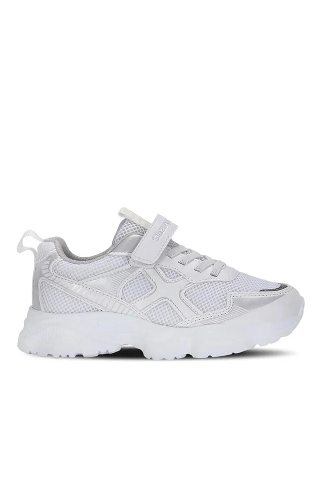 Slazenger Y26 Sa16Lf020-039 Fızzy Beyaz / Gümüş Filet Unisex Günlük Ayakkabı