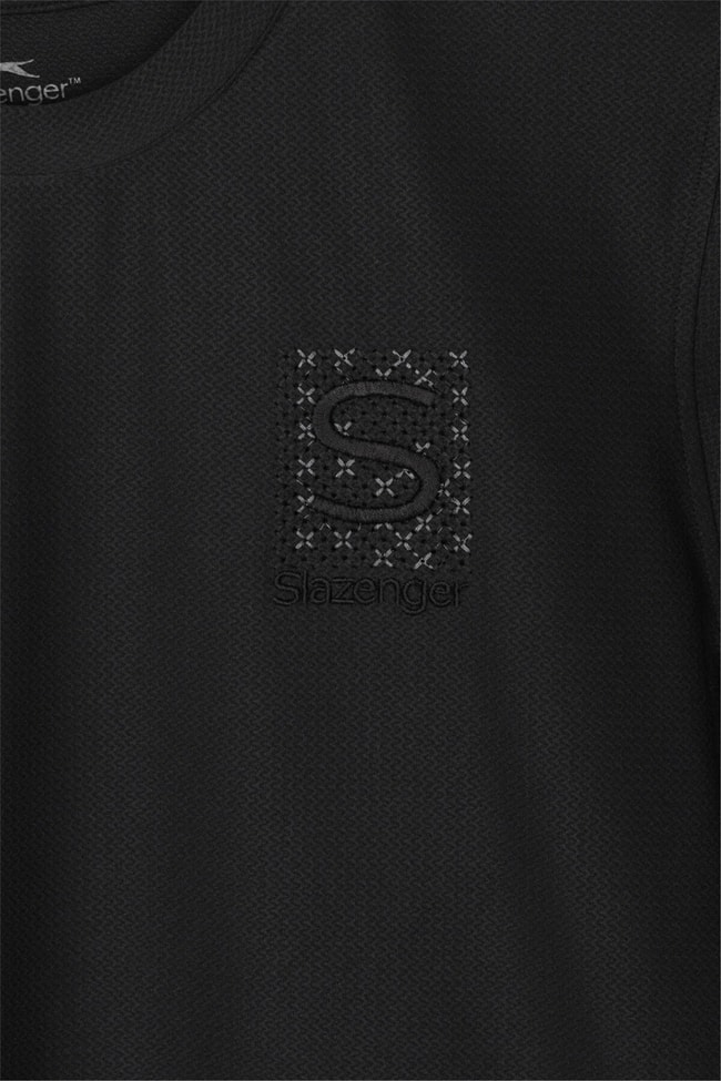 Slazenger Zegna Siyah Erkek T-Shırt