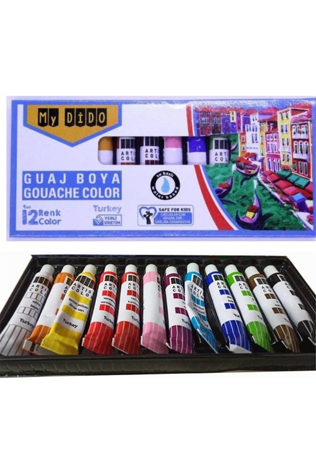 Sudor Mydıdo Guaj Boya 12X9 Ml Tup My54