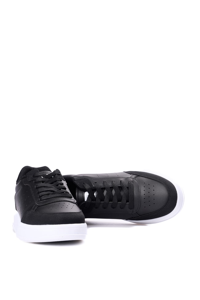 Sunflex 1011 Sıyah-Beyaz Grs Sneaker Ayakkabı