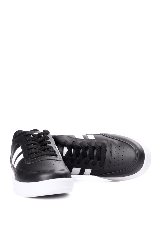 Sunflex 1013 Sıyah-Beyaz Grs Sneaker Ayakkabı