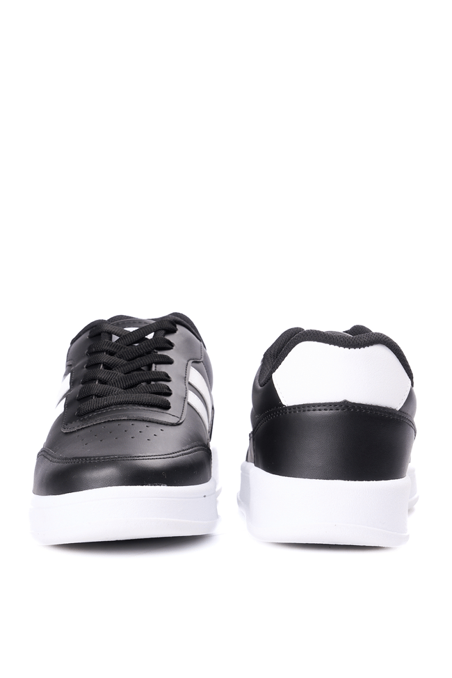 Sunflex 1013 Sıyah-Beyaz Grs Sneaker Ayakkabı