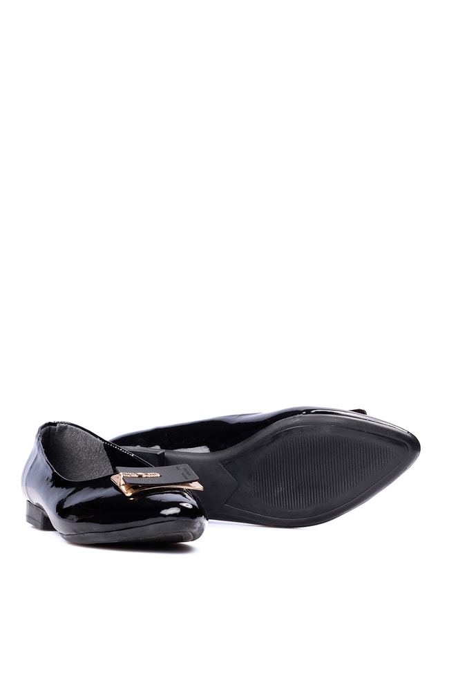 Swell Soft 04 121 Sıyah Rgn Bayan Babet Ayakkabı