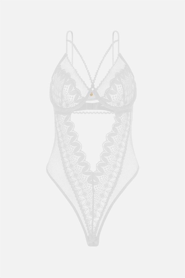 Trend 2727 Ekru Kadın Bodysuıt