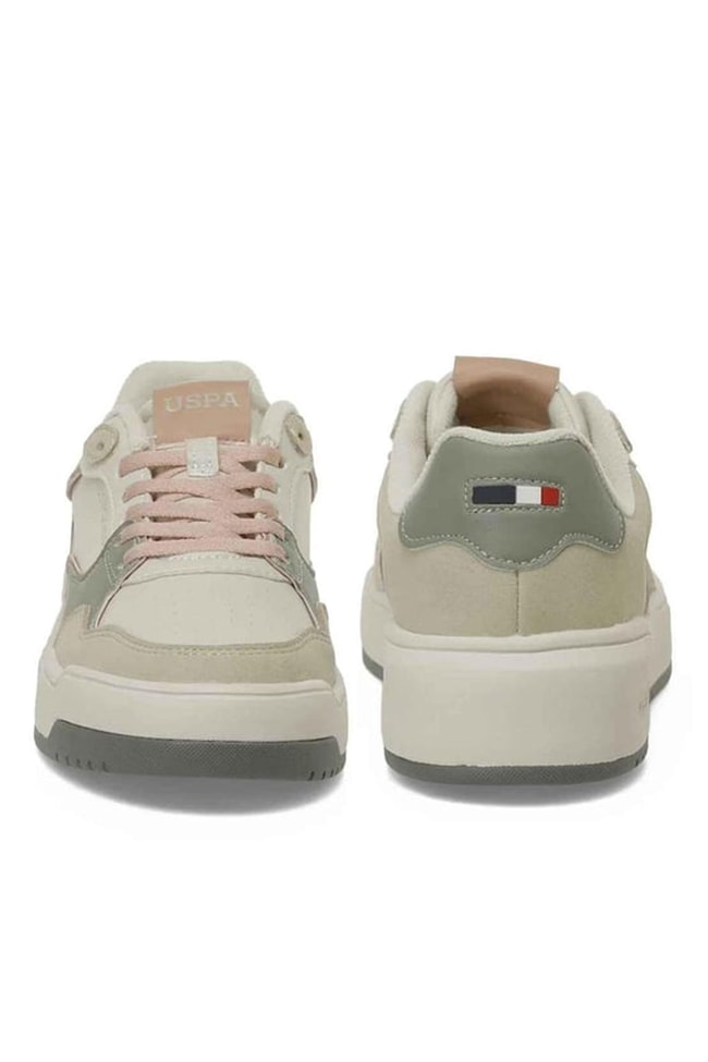 Us Polo A10203284512010 5F Tıana 5Pr Bej Kadın Havuz Taban Sneaker Ayakkabı