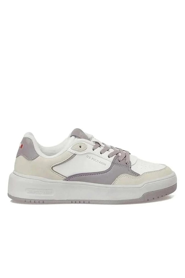 Us Polo A10203284712010 5F Tıana 5Pr Beyaz Kadın Havuz Taban Sneaker Ayakkabı