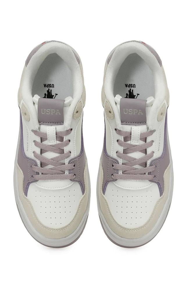 Us Polo A10203284712010 5F Tıana 5Pr Beyaz Kadın Havuz Taban Sneaker Ayakkabı