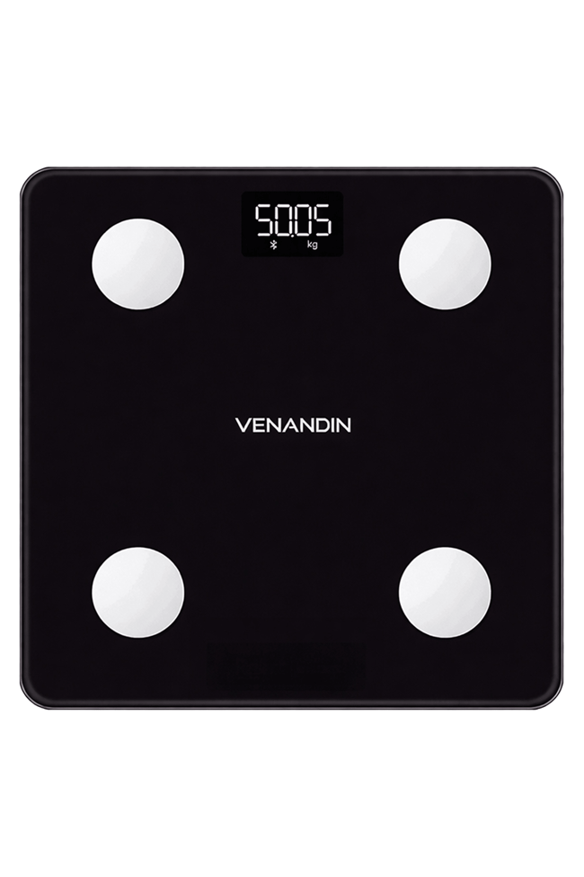 VENANDİN NUTRİX SCNTX-001 Bluetooth Akıllı Dijital Tartı Vücut Analiz Baskülü 