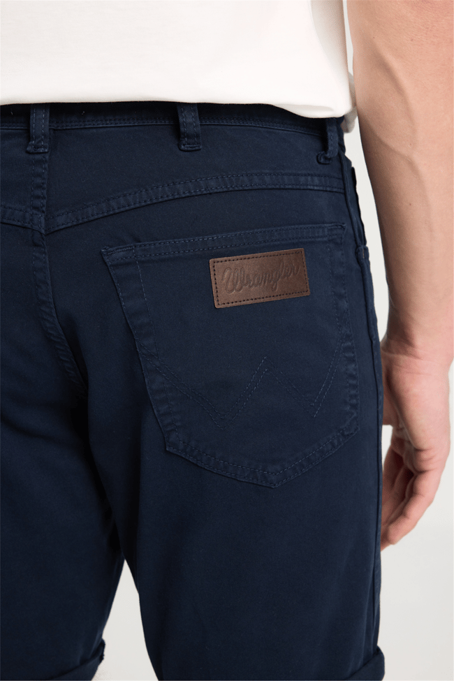 Wrangler W211205 Navy Erkek Slım Normal Bel 5 Cep Non Denım Sort