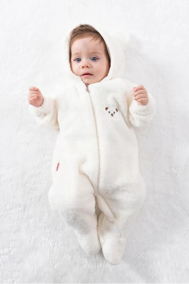 Bebek Welsfot Peluş Kışlık Tulum