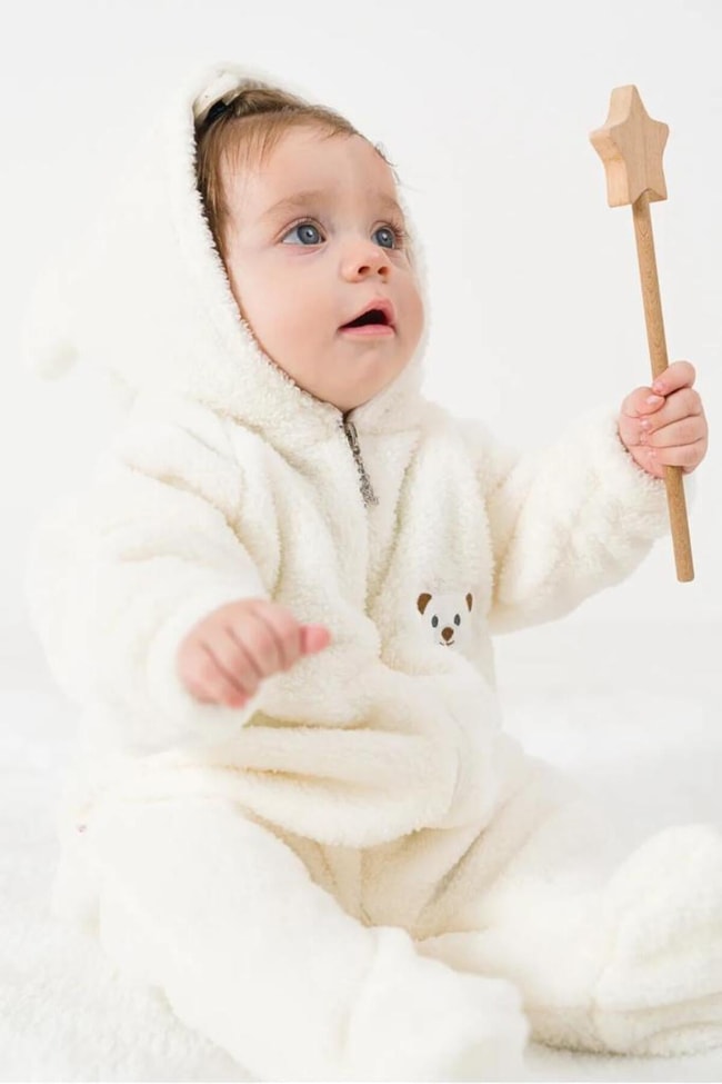 Bebek Welsfot Peluş Kışlık Tulum