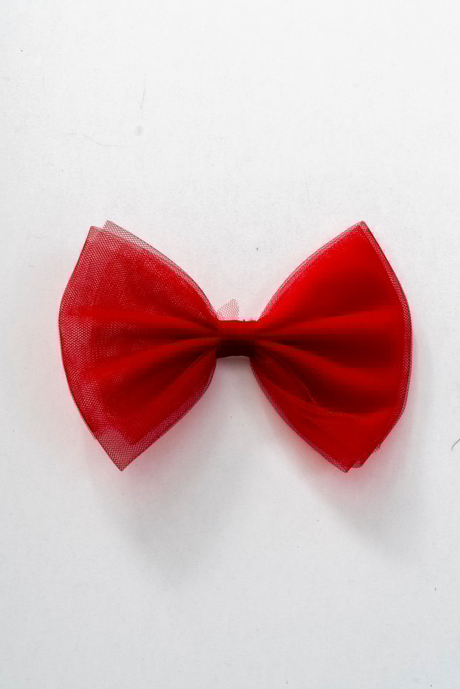 Tül Fiyonk Saç Tokası Kız Çocuk