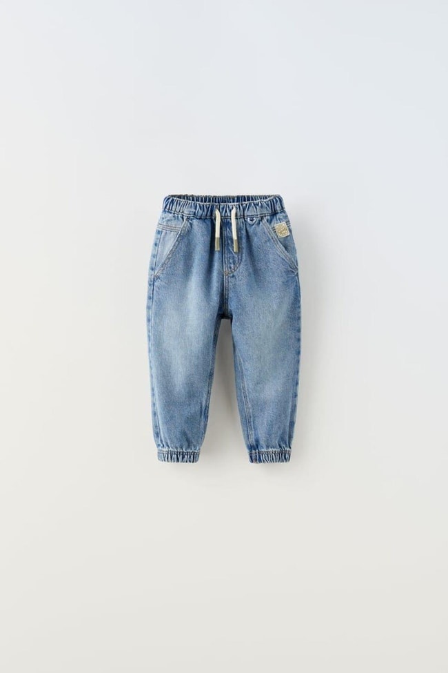 Erkek Çocuk Denim Mavi Kot Pantolon
