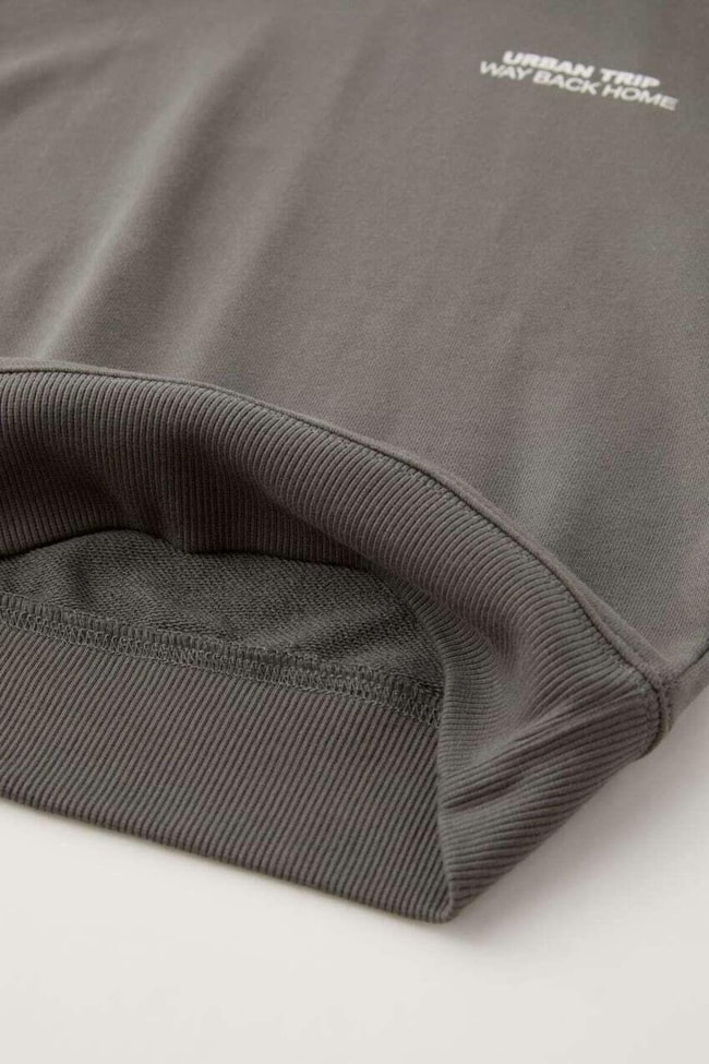 URBAN TRIP SLOGANLI PAMUKLU SWEATSHIRT VE PANTOLON TAKIM