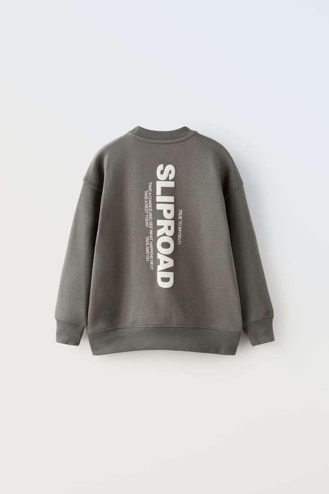 URBAN TRIP SLOGANLI PAMUKLU SWEATSHIRT VE PANTOLON TAKIM