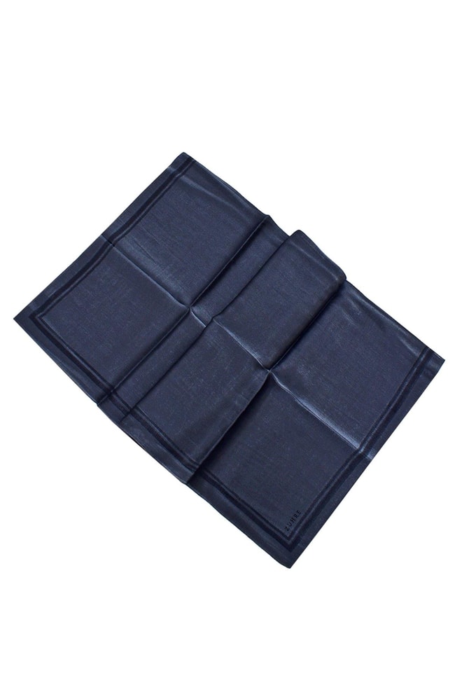 Gümüş/Siyah Prenses Eşarp 0107